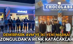 Demirpark AVM'ye iki yeni marka: Zonguldak'a renk katacaklar