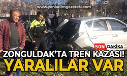 Zonguldak'ta tren kazası: Yaralılar var!