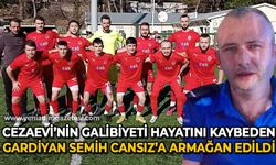 Beycuma Cezaevispor galibiyeti kazada yaşamını yitiren Semih Cansız'a armağan etti!