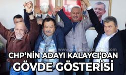 CHP'nin adayı Mustafa Kalaycı'dan gövde gösterisi!