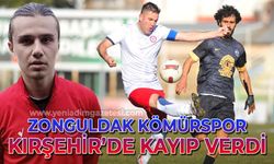 Zonguldak Kömürspor Kırşehir'de kayıp verdi