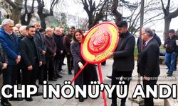 CHP İsmet İnönü’yü andı