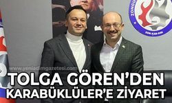 Tolga Gören Zonguldak Karabüklüler Derneği'ni ziyaret etti