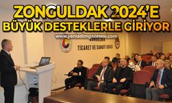 Zonguldak 2024'e büyük desteklerle giriyor!