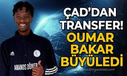 Çad'dan sürpriz transfer: Oumar Bakar büyüledi!