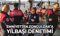 Emniyetten Zonguldak'a yılbaşı denetimi