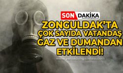 Zonguldak'ta çok sayıda vatandaş gaz ve dumandan etkilendi!