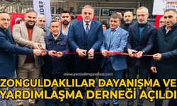 Nejdet Tıskaoğlu Zonguldaklılar Yardımlaşma ve Dayanışma Derneği açılış töreninde