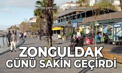 Zonguldak günü sakin geçirdi