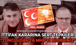 İttifak kararına sert tepkiler var: Zonguldak'ta MHP'yi bitirdiniz!