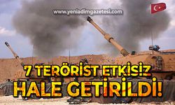 Operasyonlar devam ediyor: 7 terörist öldürüldü