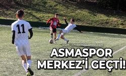 Asmaspor Merkez'i 2 golle geçti