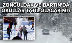Zonguldak ve Bartın'da 15 Ocak Pazartesi günü okullar tatil mi ?