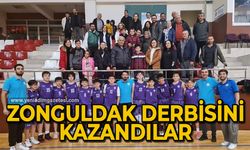 Zonguldak derbisini kazandılar