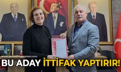 MHP'nin adayı İlkay Özdemir "ittifak" yaptırır: Seçmenler heyecanlandı!
