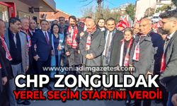 CHP Zonguldak heyeti seçim startını verdi: El ele, kol kola yürüdüler!