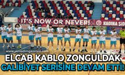 Elcab Kablo Zonguldak galibiyet serisine devam etti!