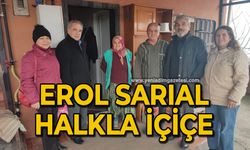 Erol Sarıal halkla iç içe