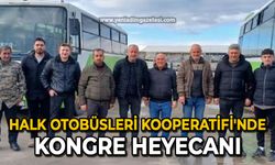Halk Otobüsleri Kooperatifi'nde kongre heyecanı: Yeni başkan belli oldu