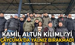 Kamil Altun Kilimli'yi Çaycuma'da yalnız bırakmadı