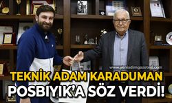 Teknik direktör İbrahim Karaduman Halil Posbıyık'a söz verdi!