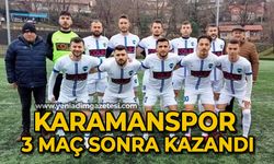 Karamanspor 3 maç sona kazanmasını bildi: Zirve iddiası devam ediyor
