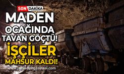 Maden ocağında göçük: İşçiler kurtarılmayı bekliyor!