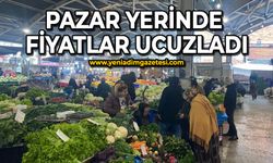 Zonguldak pazar yerinde fiyatlar ucuzladı