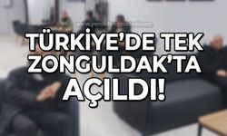 Türkiye'de tek: Zonguldak'ta açıldı!