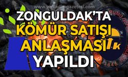 Zonguldak'ta kömür satışı anlaşması yapıldı