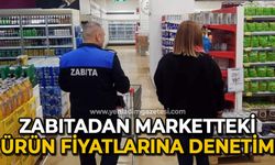 Zonguldak'ta markette fiyat denetimi