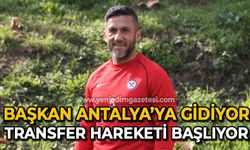 Zonguldak Kömürspor A.Ş. Başkanı Hakan Hürfikir Antalya'ya gidiyor: Transfer hareketi başlıyor