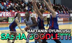 Kadınlar Basketbol Ligi'nde haftanın oyuncusu Sasha Goodlett seçildi!