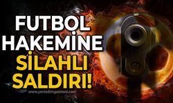 Futbol hakemine silahlı saldırı: Hayati tehlikesi devam ediyor!