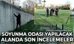 Zonguldak'ın güzide futbol sahası soyunma odasına kavuşuyor: Son incelemeler yapıldı
