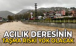 Zonguldak'ta Acılık Deresi'nin taşma riski yok olacak