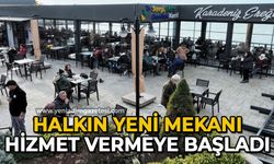 Vatandaşın yeni mekanı burası olacak: Halk Cafe hizmete başladı