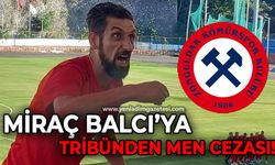 Tribün lideri Miraç Balcı'ya tribünden men cezası!