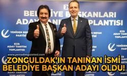 Zonguldak'ın tanınan ismi Ercan Gönültaş belediye başkan adayı oldu!