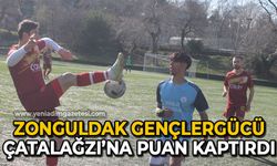 Zonguldak Gençlergücü Çatalağzı'na puan kaptırdı