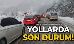 Zonguldak'ta yollarda son durum!