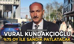 Vural Kundakçıoğlu yüzde 75 oy ile sandık patlatacak