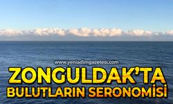 Zonguldak'ta bulutların seronomisi: Görenler kendini alamadı