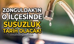 Zonguldak'ın o ilçesinde "susuzluk sorunu" tarih olacak!