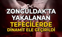 Zonguldak'ta yakalanan tefecilerde dinamit ele geçirildi