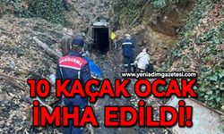 Zonguldak'ta 10 kaçak ocak imha edildi: Ekipler göz açtırmıyor!