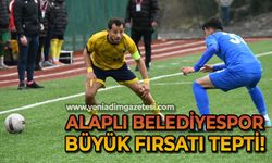 Alaplı Belediyespor büyük fırsatı tepti: 10 kişi rakibinden 3 puan alamadılar