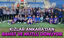 Karadeniz Ereğli Belediyespor Ankara'dan mutlu dönüyor