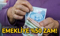 Başkan Erdoğan müjdeyi duyurdu: Emekliye %50 zam!