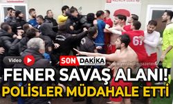 Futbol maçında ortalık karıştı: Polis ekipleri biber gazıyla müdahale etti!